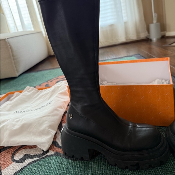 Naked Wolfe Black Women's Boots - Picture 6 of 11